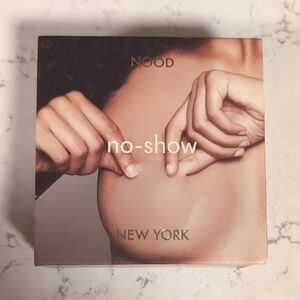 NWT Nood No-Show Reusable 3 Inch Nipple Covers No. 3 Buff